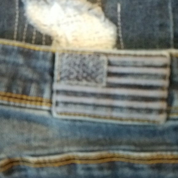 💥People's Liberation Jeans Ava Ripped 11 Lt. Jr - Picture 3 of 8